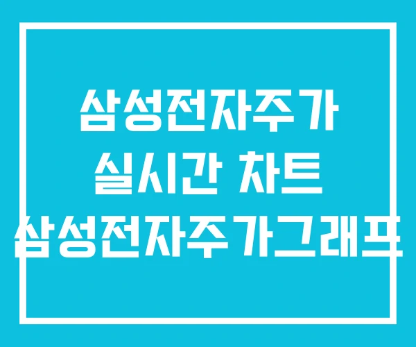 삼성전자주가 실시간 차트 삼성전자주가그래프 삼성전자주가 실시간 차트 삼성전자주가그래프
