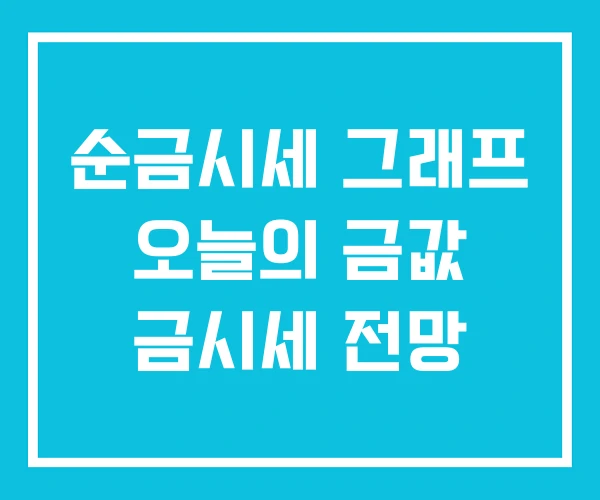 순금시세 그래프 오늘의 금값 금시세 전망 순금시세 그래프 오늘의 금값 금시세 전망