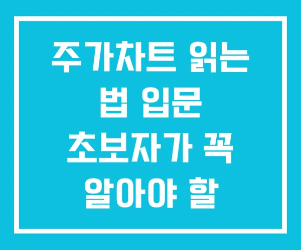 주가차트 읽는 법 입문 초보자가 꼭 알아야 할 98가지 주가차트 읽는 법 입문 초보자가 꼭 알아야 할 98가지